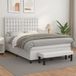 Maison Exclusive - Lit boxspring avec matelas blanc 140x190 cm Simili cuir