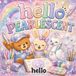 Hello Pearlescent Coloring Book for Kids & Adults