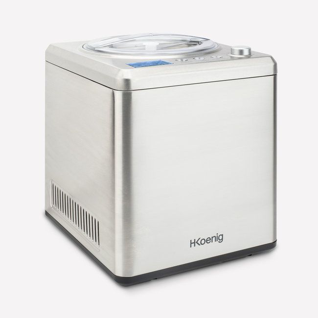 H.Koenig HF340 - Ijsmachine - 2L - RVS - Compressor