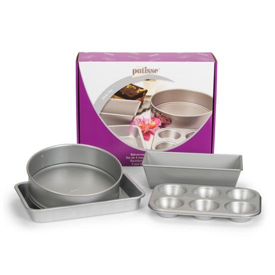 Patisse Bakvormen set 4 dlg. 37 x 30 cm - 8712187036735