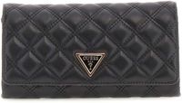 GUESS Schoudertas Giully II Xbody Flap Organizer Black Zwart