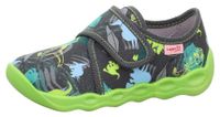 SUPERFIT Huisschoenen lichtblauw / grijs / appel
