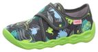 SUPERFIT Huisschoenen lichtblauw / grijs / appel