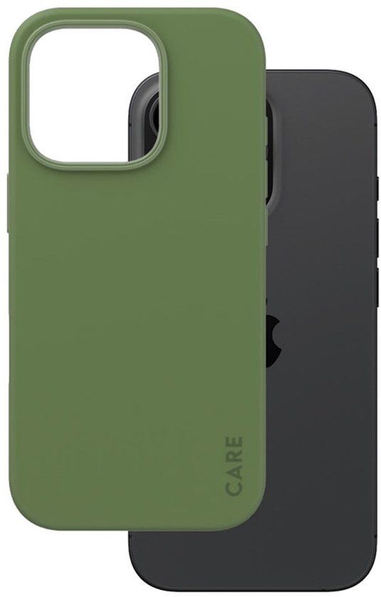 PanzerGlass CARE by PanzerGlass Fashionable Case - Groen w. MagSafe iPhone 16 Pro