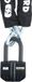 Oxford ART-4 Kettingslot met Alarm - 2,0 Meter lang - ART-4 gekeurd - Motorslot - Scooterslot - Fatbike - Schijfremslot met Alarm met 12mm dikke ketting