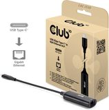 CLUB3D USB 5Gbps Type-C® to RJ45 Ethernet M/F