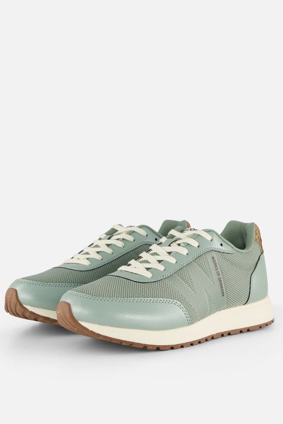 Woden Sonja Sneakers groen Textiel - Maat 38