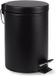 BRASQ Pedaalemmer 3 Liter - Zwart