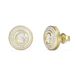 Guess Jewellery G TALISMAN Oorbellen Goudkleurig Kristal Staal Vrouwen