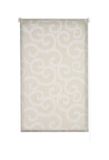 Estoralis Ornella Rolgordijn met modern design, zonder boren, lichtdoorlatend, beige, 120 x 150 cm