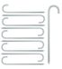Relaxdays tentharingen - set van 10 - staal - zilver - 38,5 cm