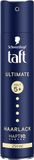 Schwarzkopf Taft Ultimate Haarlak (250 ml), houdgraad 5+ haarstyling, haarspray voor alle haartypes, ultieme grip en kristalglans, veganistische formule
