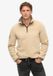 Superdry Active fleece met halve rits Heren Truien Oatmeal Beige