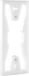 Telegärtner Elektronik DoorLine 151035 Cadre en saillie pour DoorLine Slim Dect ou DoorLine Slim, plastique POM, blanc