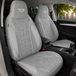 Bremer Sitzbezüge Autostoelhoezen voor Volvo V40 / S40 BJ 2012-19 – Stoelhoezen voor bestuurder en passagier in Grijs