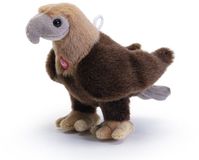 Trudi - Trudino Knuffel Arend 19 cm - Handgemaakt in Italië - Pluche knuffel - Knuffeldier voor jongens en meisjes - Bruin