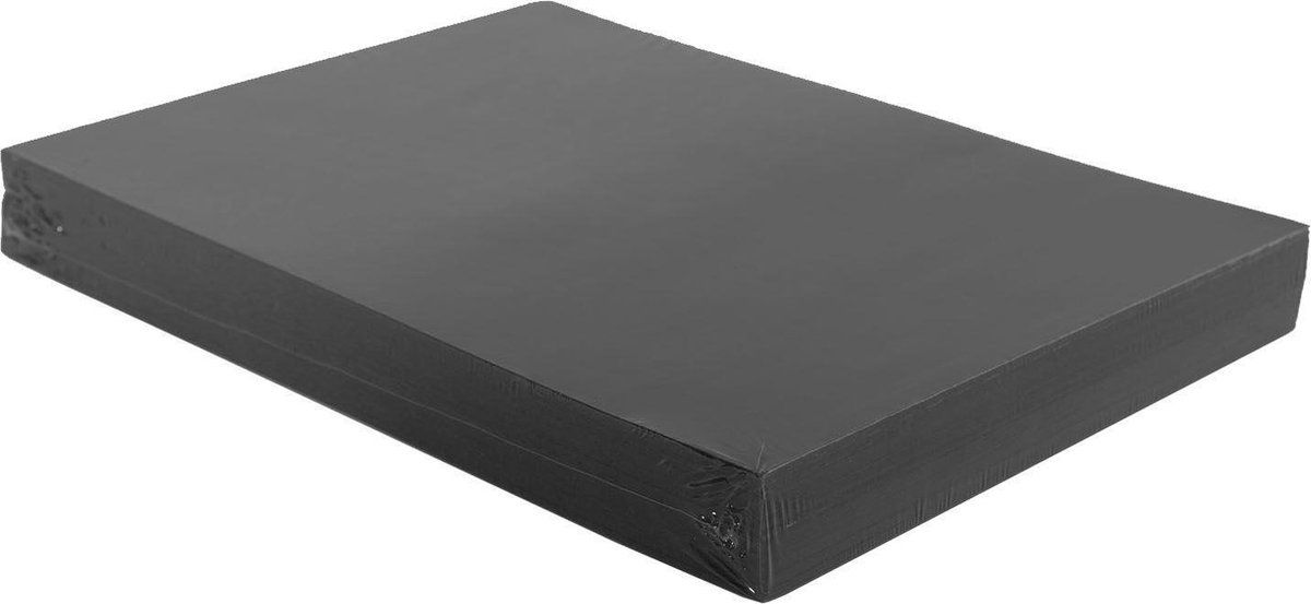Florence Cardstock smooth 200g A4 Black - Zwart
