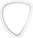 Cressi Evo Big Eyes Negative Linker Sterkte Lens Transparant -6