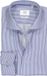 ETERNA 1863 Modern Fit Premium Chemise - Bleu à Rayures Blanches - Sans Repassage - Coton - Taille 46 (XXL)