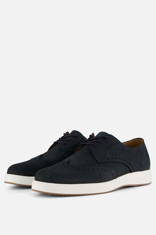 Cycleur De Luxe DC8 Veterschoen blauw Suède - Maat 42