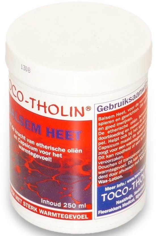 Toco-Tholine Heet Balsem - 250ml