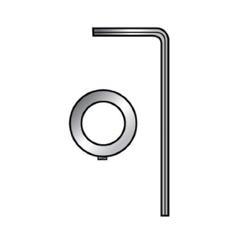 Trend COLL/14A kraag Pack Ror Router Cutter Ref. 46/902, Zilver