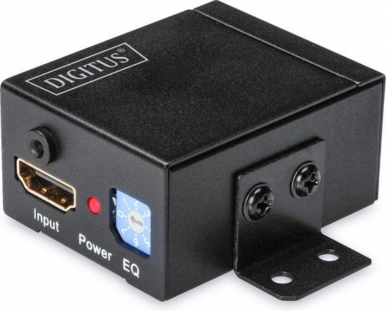 Digitus HDMI Repeater - 35 m - Zwart