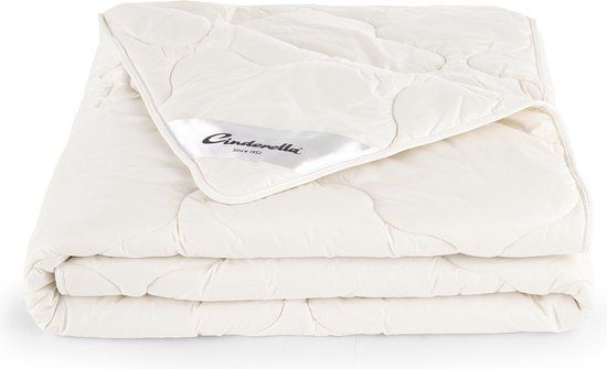 Cinderella Lana Wollen Dekbed Enkel - 240x220 cm - Crème