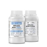 Doorschijnend R PRO GLASS Doorschijnend siliconenrubber 1:1 voor doe-het-zelf-mallen (500 gr)