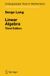Linear Springer Linear Algebra Hardcover