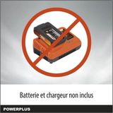 Dual Power Accu-loofblazer 20V, 145 km/u, 9,5 m³/min, lichtgewicht (1,845 kg), oranje en zwart