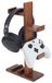 Merkloos Hoofdtelefoonhouder met opbergruimte - Organisatie - Decoratief - Voor gamers - Speelkamer - Verstelbaar - Headsetstandaard