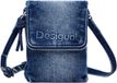 Desigual schoudertas Across Body Bag Denim Medium Wash blauw