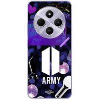 Maniacase Beschermhoes Xiaomi Redmi 14C BTS leger logo Bangtan Subs