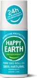Happy Earth 100% Natural Deodorant Roll-On Cedar Lime 75ml