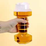 Out of the Blue Dumbbell Bierglas – Halter Bierpul 700ml – Grappig Cadeau voor Mannen – Fitness Gadget – 22 cm