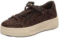 Tamaris Comfort Essentials Dames Sneakers - Mocca Luipaard