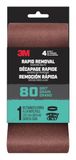 3M 4" x 24" 80 Grit Power Sanding Belt, Single Pack