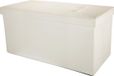 Intirilife Banquette pliante 78x38x38 cm OPALINE BLANC