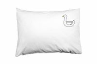 Bona Basics Decoratieve kussenhoes Wit 50x35 cm