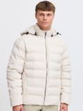 Solid Donsjack Milas Heren Wit - Ecru Maat M