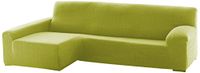 Dam Sofa Plaid Chaise Longue 240 cm. links voorlicht - Fb. 04, groen
