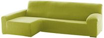 Dam Sofa Plaid Chaise Longue 240 cm. links voorlicht - Fb. 04, groen