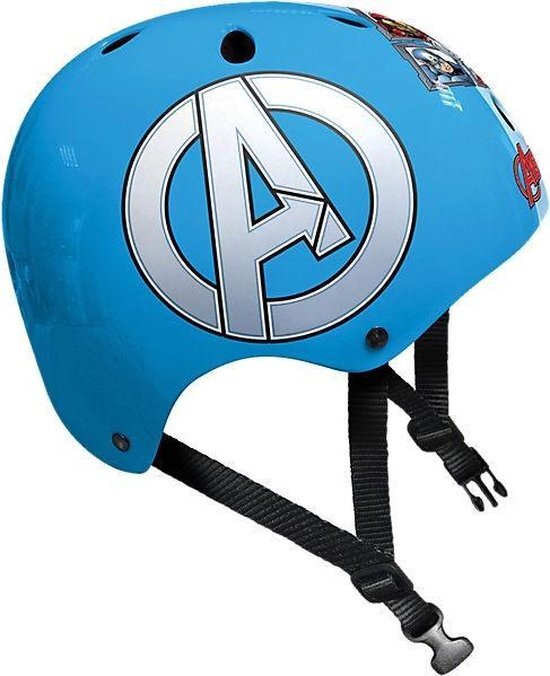 Marvel Skatehelm Avengers Blauw Maat 54/60 Cm