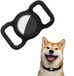 Accessoire pour animaux de compagnie sans marque - Étui protecteur en silicone pour AirTag - Étanche et anti-perte