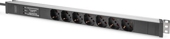 Digitus DN-95412-IT energiedistributie 7-voudig 0U