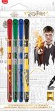 Maped Graph'Peps Harry Potter viltstiften, medium punt 0,8 mm, 4 pennen, zwart, groen, rood, blauw