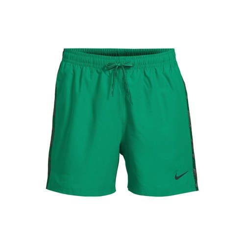 Nike zwemshort Breaker Logo Tape 5' Volley groen