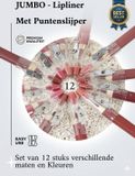 Merkloos / Sans marque Avemor Kozmetik Jumbo Lipliner Set – 12 Kleuren met Puntenslijper