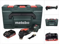 Metabo MT 18 LTX BL QSL accu multigereedschap 18 V Brushless Starlock Plus + 1x accu 4.0 Ah + metaBOX - zonder lader